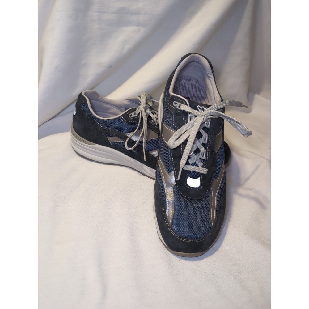 SAS Journey Mesh Mens Shoes Sz 13 M Athletic Running Blue Mesh Lace Up Sneakers